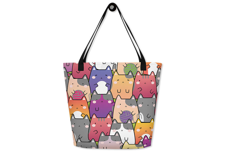 Radiant Cats Tote Bag Collection