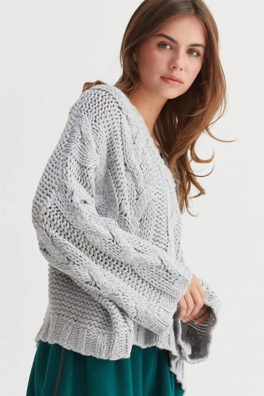 Cable Knit Sweater - Pfresh