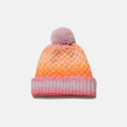 Knit Hat with Pompom - Pfresh