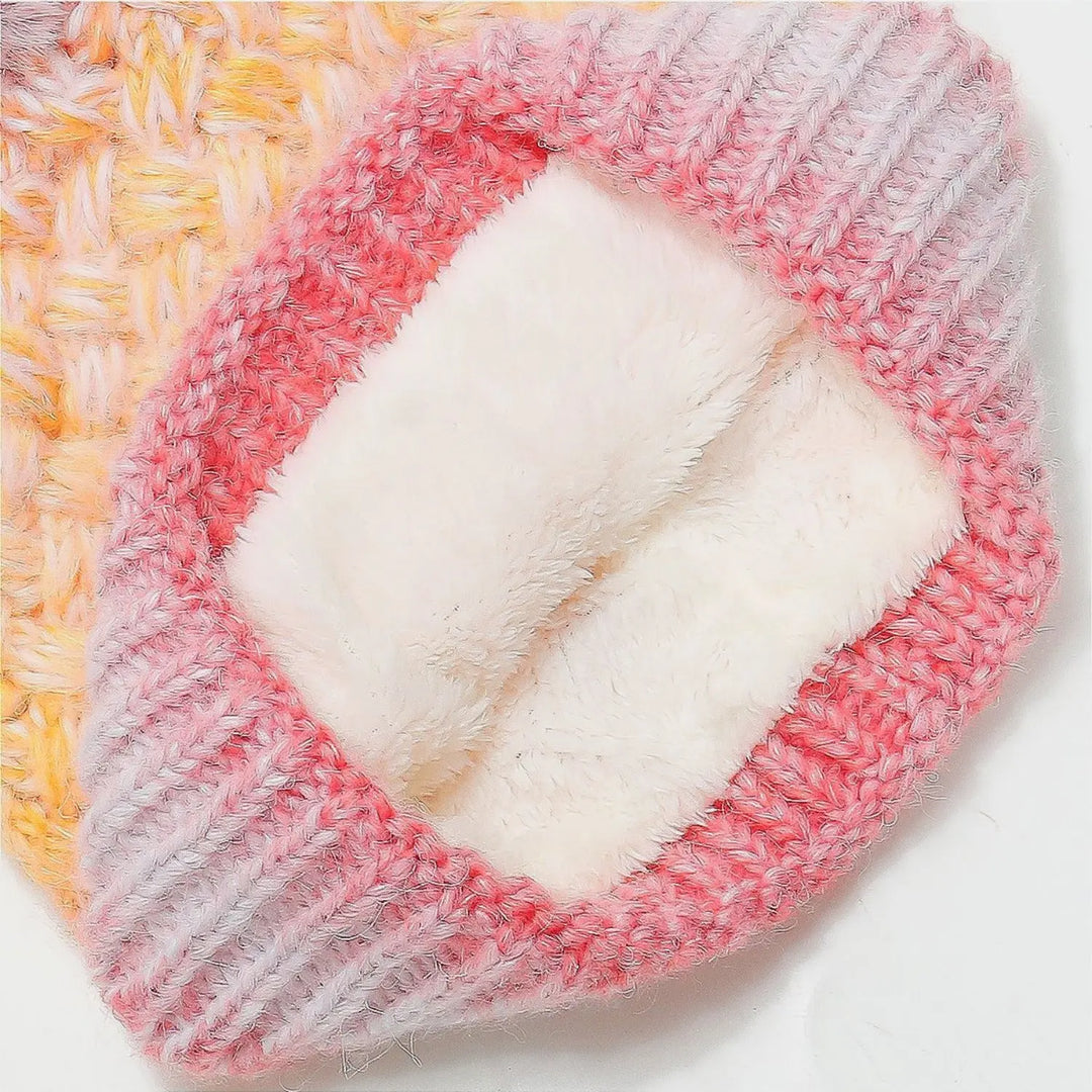 Knit Hat with Pompom - Pfresh