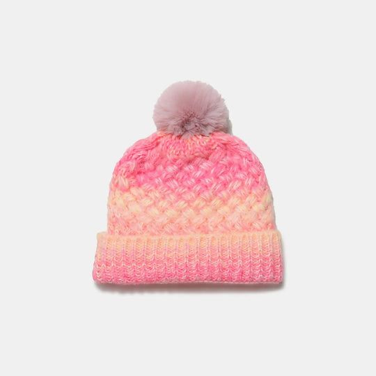 Knit Hat with Pompom - Pfresh