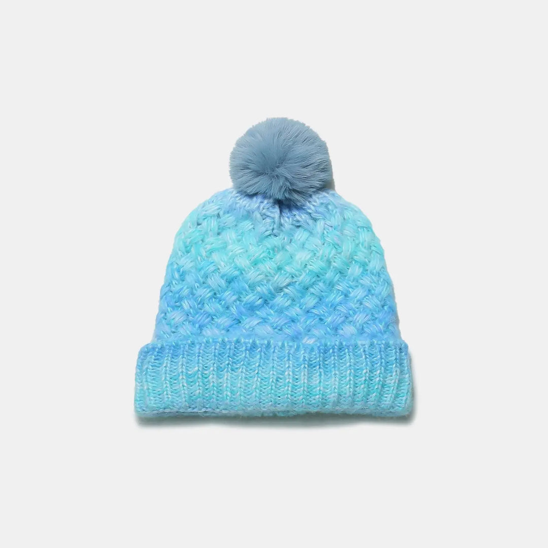 Knit Hat with Pompom - Pfresh