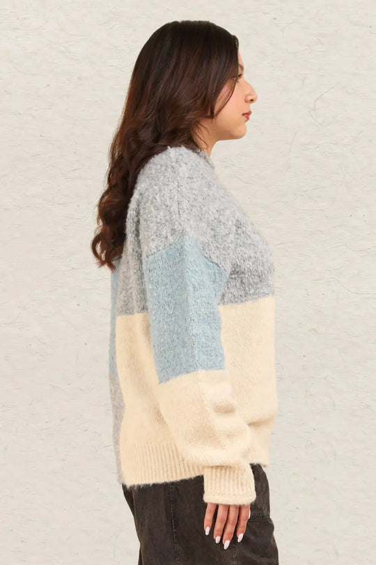 Color Block Sweater - Pfresh