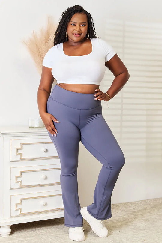 Millennia Basic Bae - Wide Waistband - Bootcut Sports Pants - Pfresh