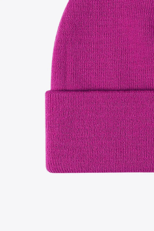 Cuff Knit Beanie Trendsi