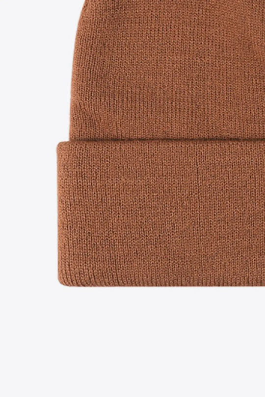 Cuff Knit Beanie Trendsi