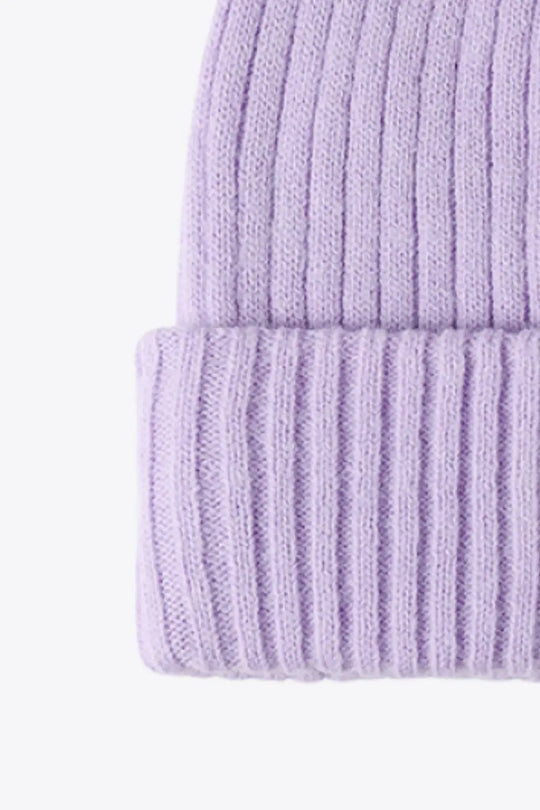 HAPPY Contrast Beanie Trendsi