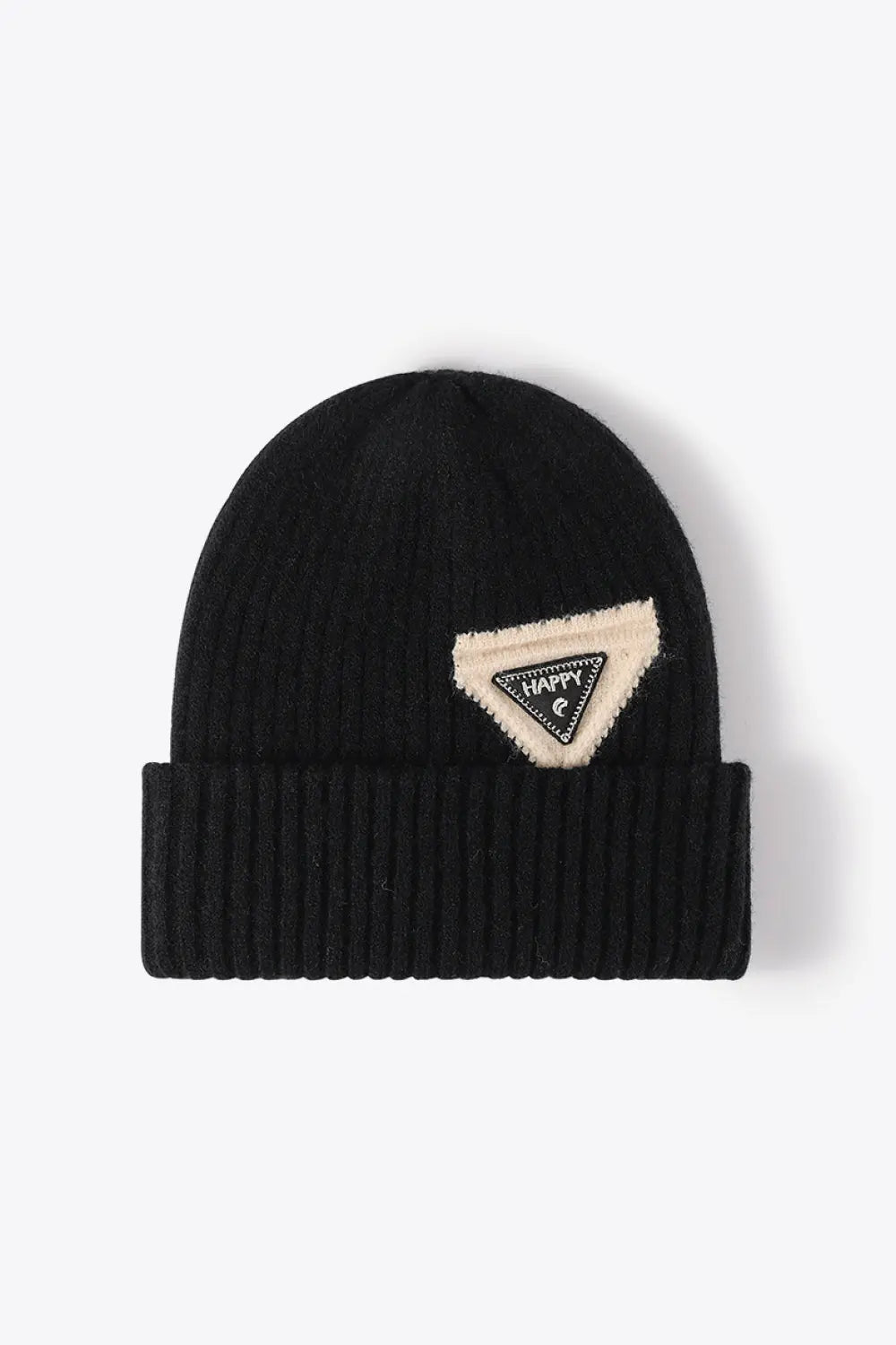 HAPPY Contrast Beanie Trendsi