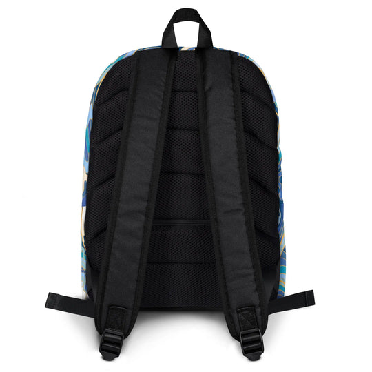 "Ocean One" - Crashing Waves - minimalist backpack - Pfresh