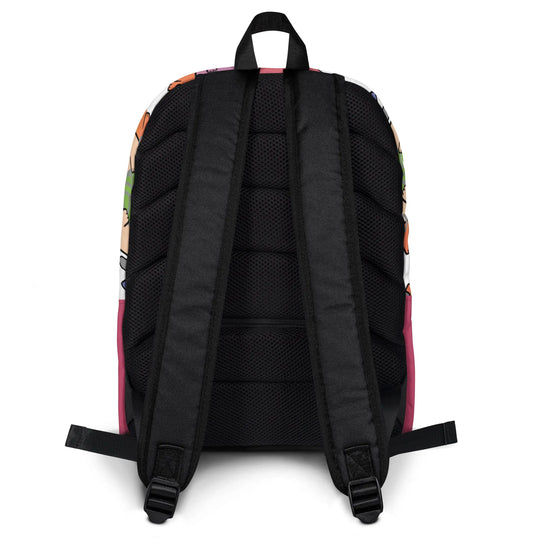 "Radiant Cats" - Minimalist Backpack for school and travel. - Pfresh