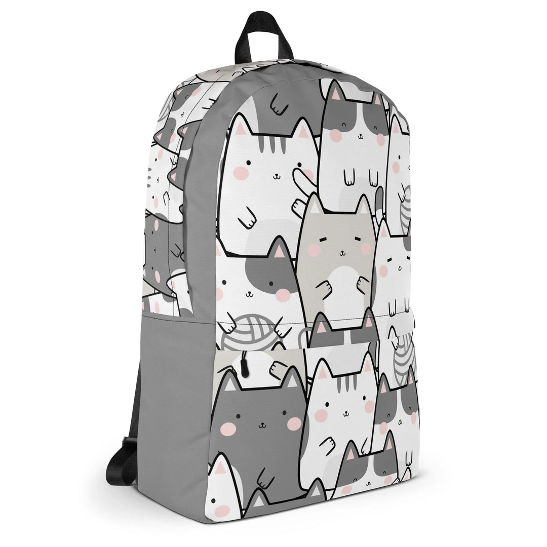 "Vanilla Licorice Cats" - Minimalist Backpack - Pfresh