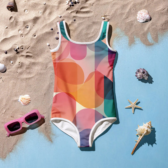 "Mod Dance" - Kids One-piece Swimsuit - Pfresh