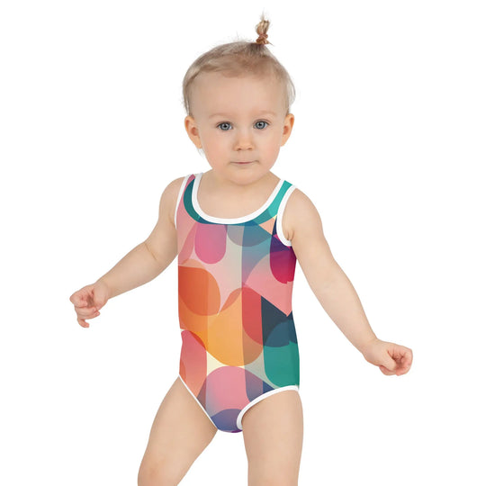 "Mod Dance" - Kids One-piece Swimsuit - Pfresh