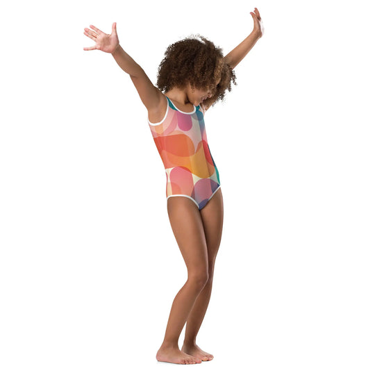 "Mod Dance" - Kids One-piece Swimsuit - Pfresh