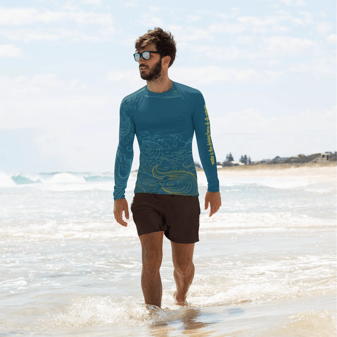 "Ocean One" Deep Sea, Men's Rash Guard - Pfresh