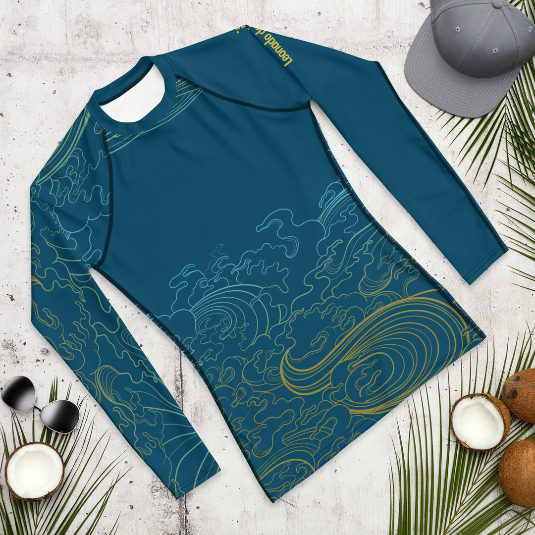 "Ocean One" Deep Sea, Men's Rash Guard - Pfresh