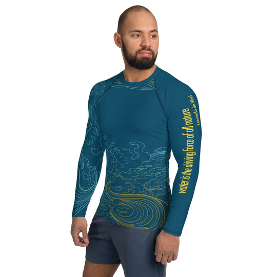 "Ocean One" Deep Sea, Men's Rash Guard - Pfresh