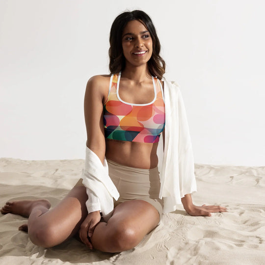 "Mod Dance" - Padded Sports Bra - Pfresh