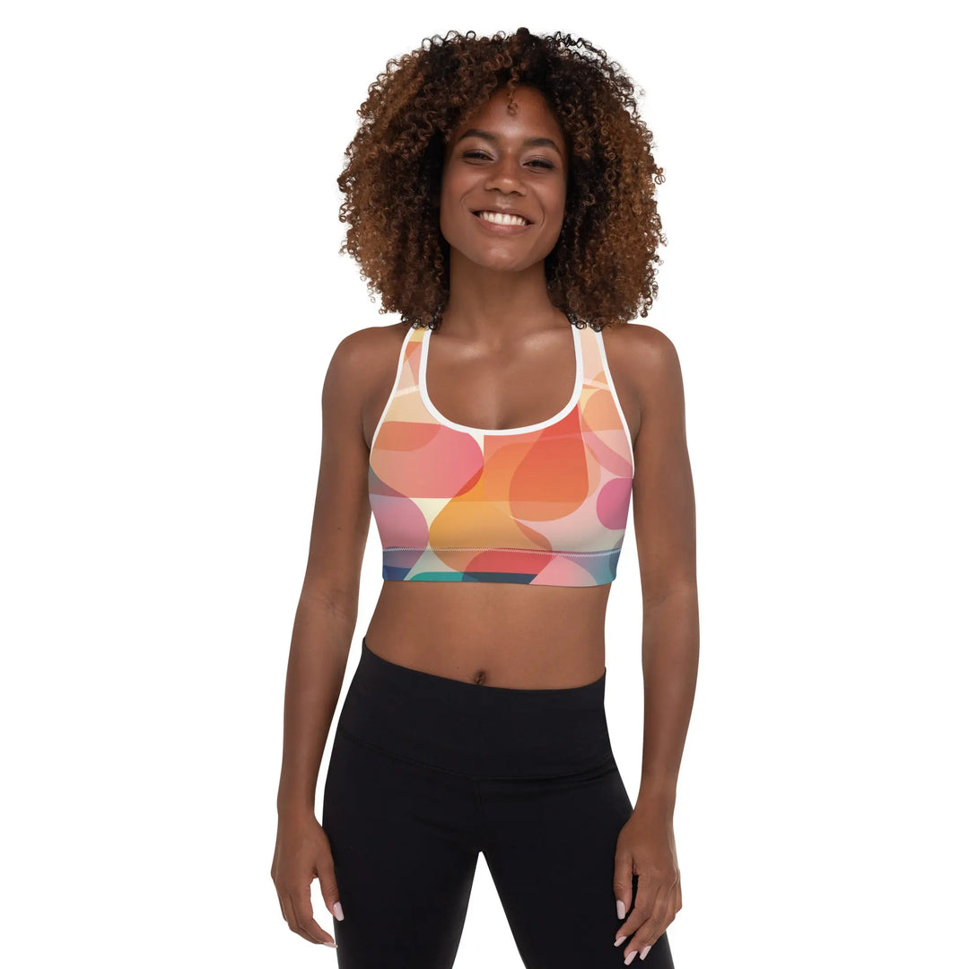 "Mod Dance" - Padded Sports Bra - Pfresh