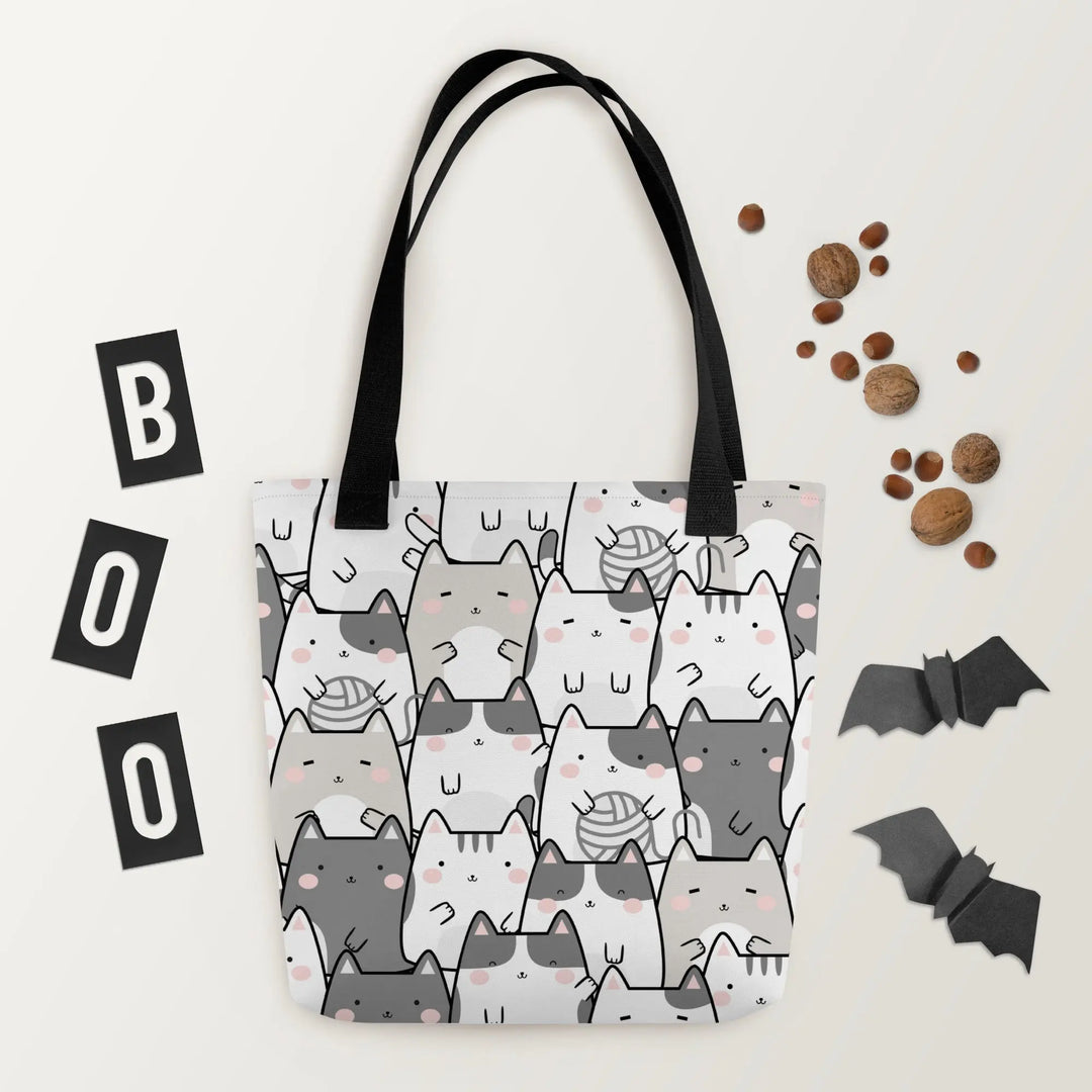 "Vanilla Licorice" Cats - Tote bag 15"x15" - Pfresh