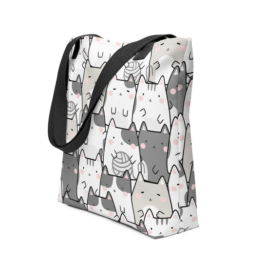 "Vanilla Licorice" Cats - Tote bag 15"x15" - Pfresh