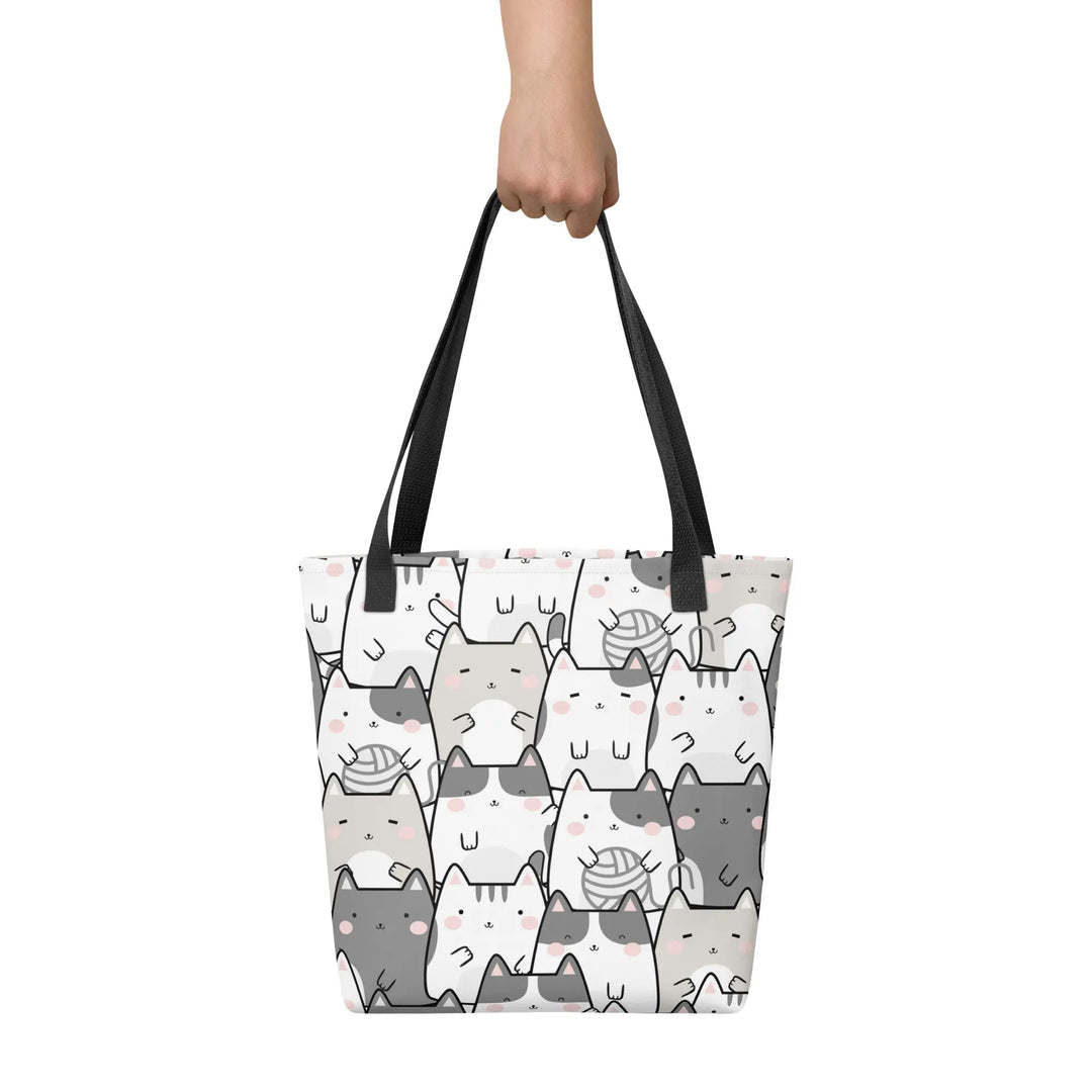 "Vanilla Licorice" Cats - Tote bag 15"x15" - Pfresh