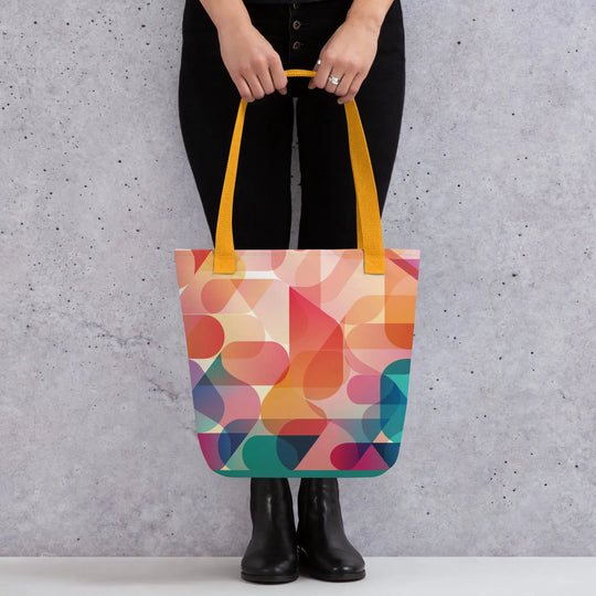 "Mod Dance" - 15"x15" Tote bag - Pfresh