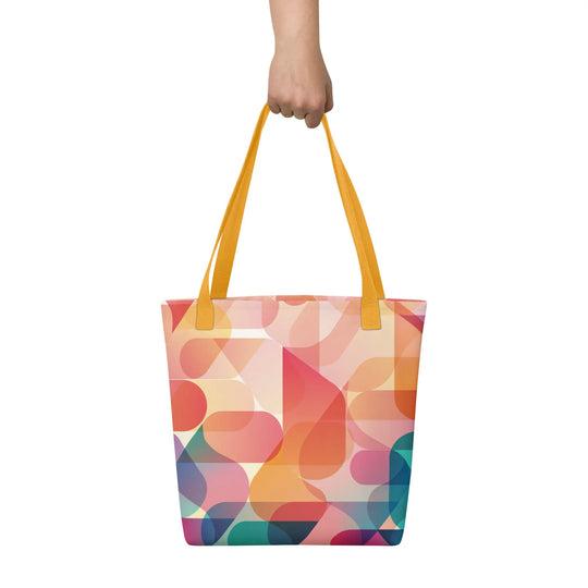 "Mod Dance" - 15"x15" Tote bag - Pfresh