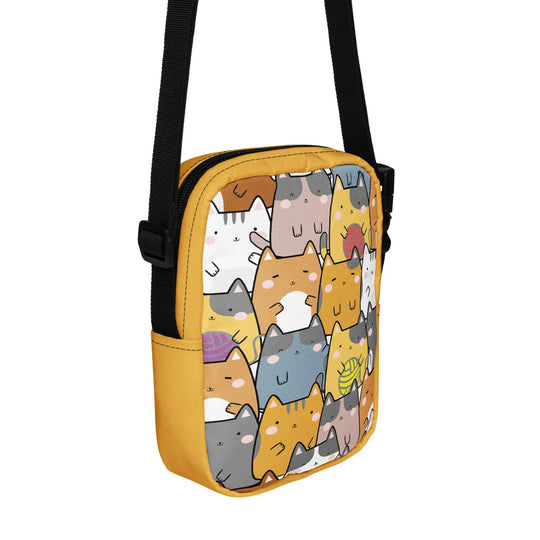 "Mixed Cats" - crossbody bag - Pfresh