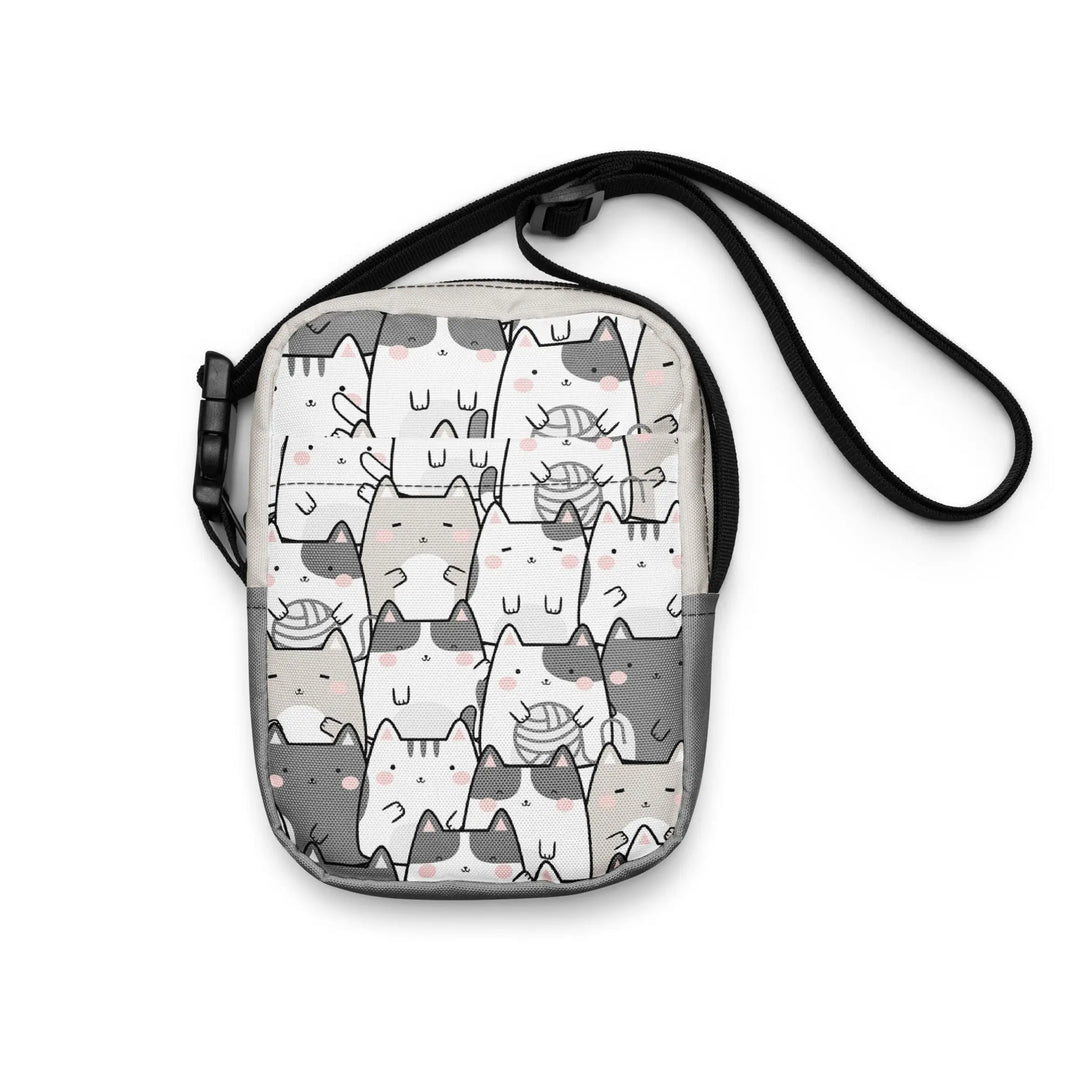 "Vanilla Licorice Cats" - crossbody bag - Pfresh