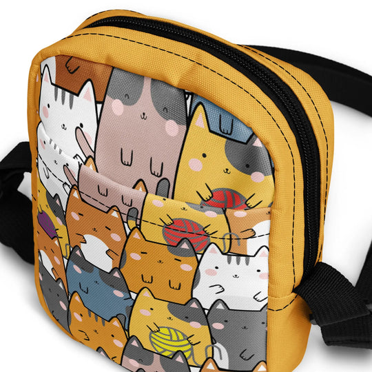 "Mixed Cats" - crossbody bag - Pfresh