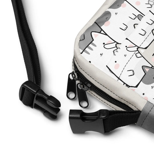 "Vanilla Licorice Cats" - crossbody bag - Pfresh