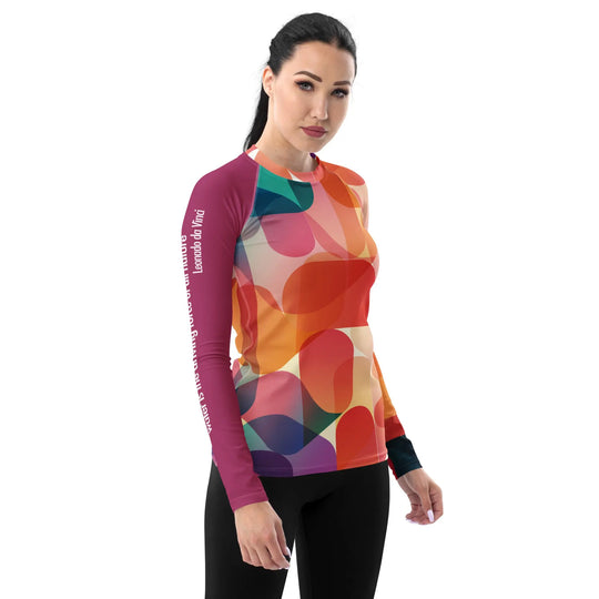 "Mod Dance" Women's Rash Guard - Pfresh