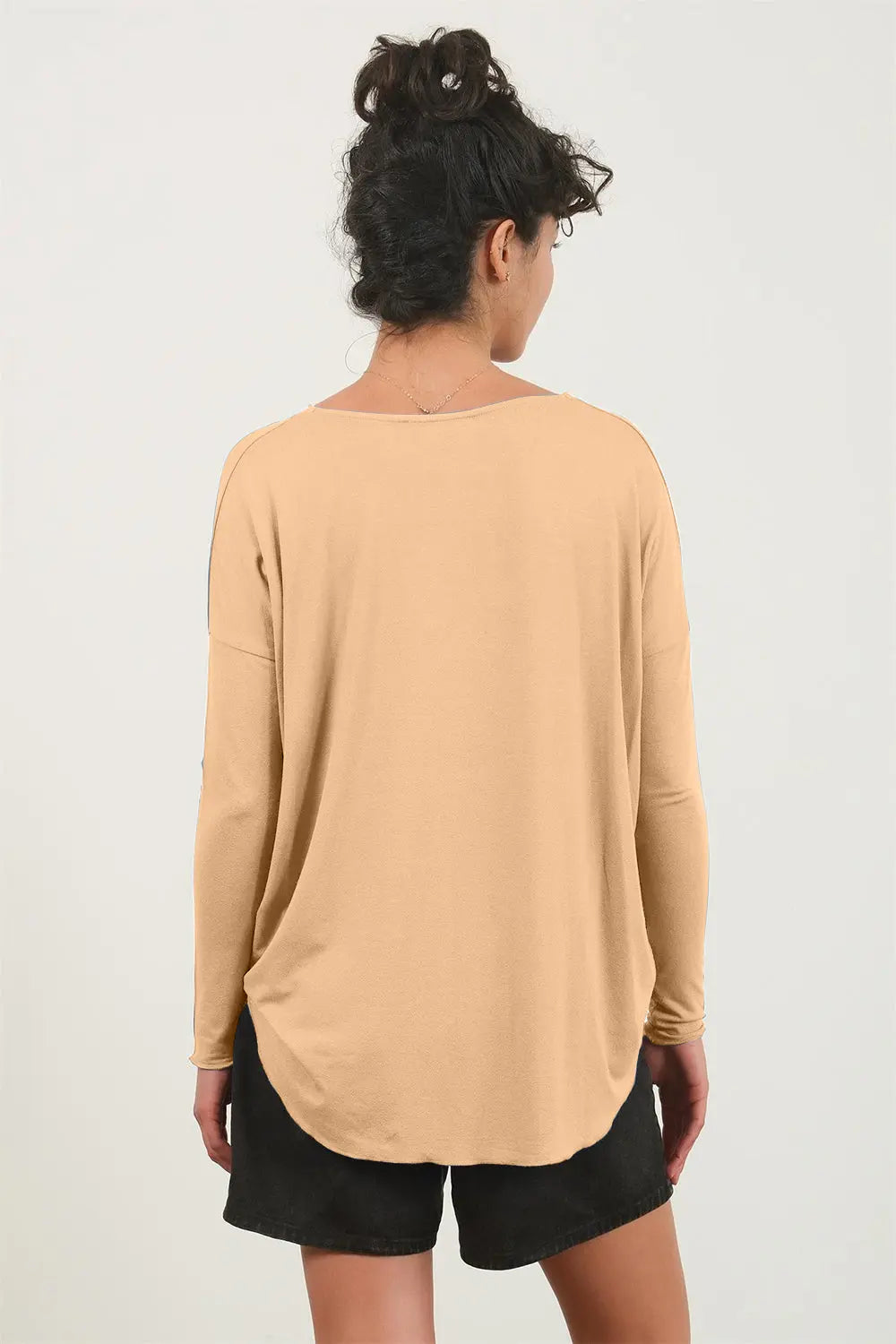 HYFVE - Draped Drop Shoulder - Long Sleeve Top - Pfresh