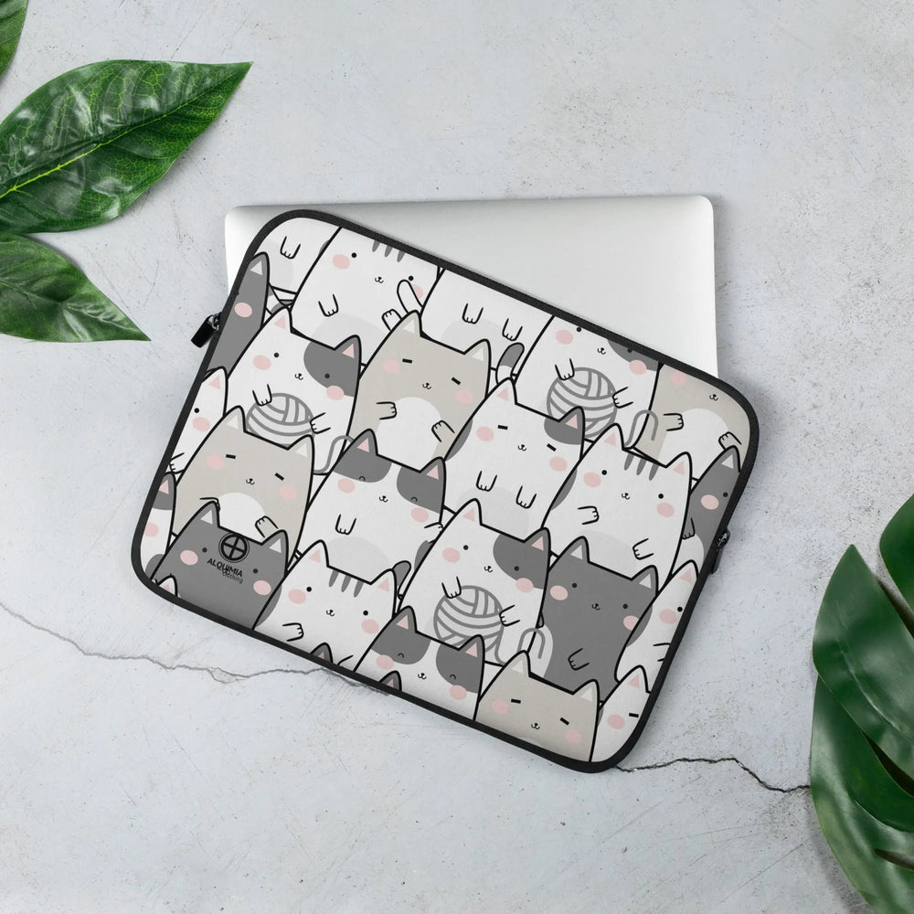 "Vanilla Licorice" Cats - Laptop Sleeve - Pfresh