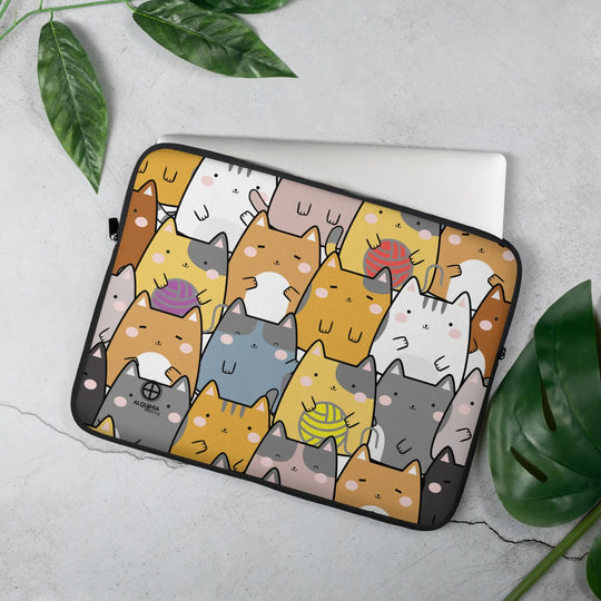 "Mixed Cats" - Laptop Sleeve 13" & 15" - Pfresh