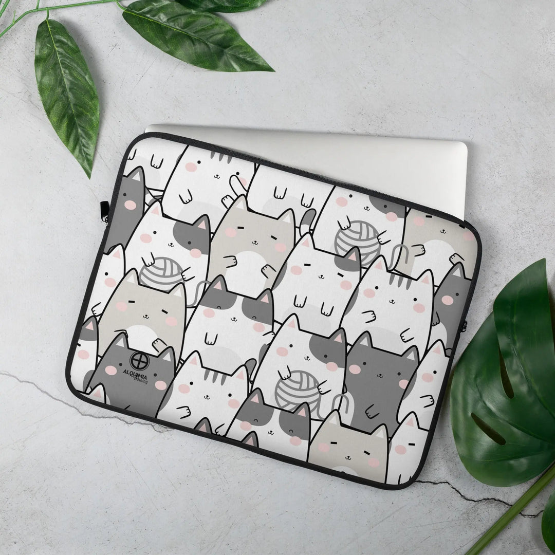 "Vanilla Licorice" Cats - Laptop Sleeve - Pfresh