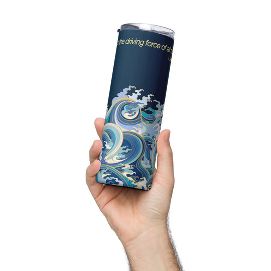 "Ocean One" - Crashing Waves - Stainless steel tumbler - Pfresh