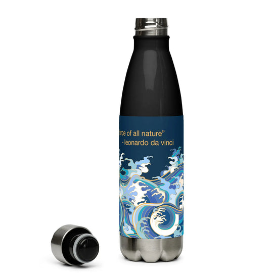 "Ocean One" - Crashing Waves - Stainless steel water bottle - Pfresh