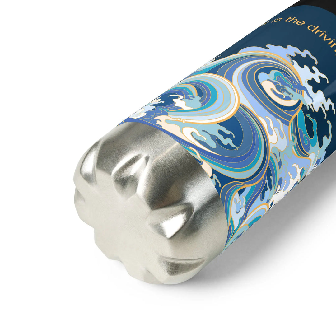 "Ocean One" - Crashing Waves - Stainless steel water bottle - Pfresh