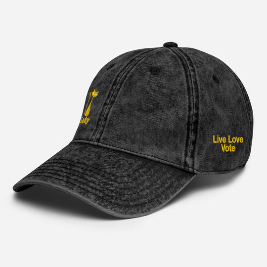 "Cat Lady" - "Live Love Vote" Baseball Cap - Pfresh