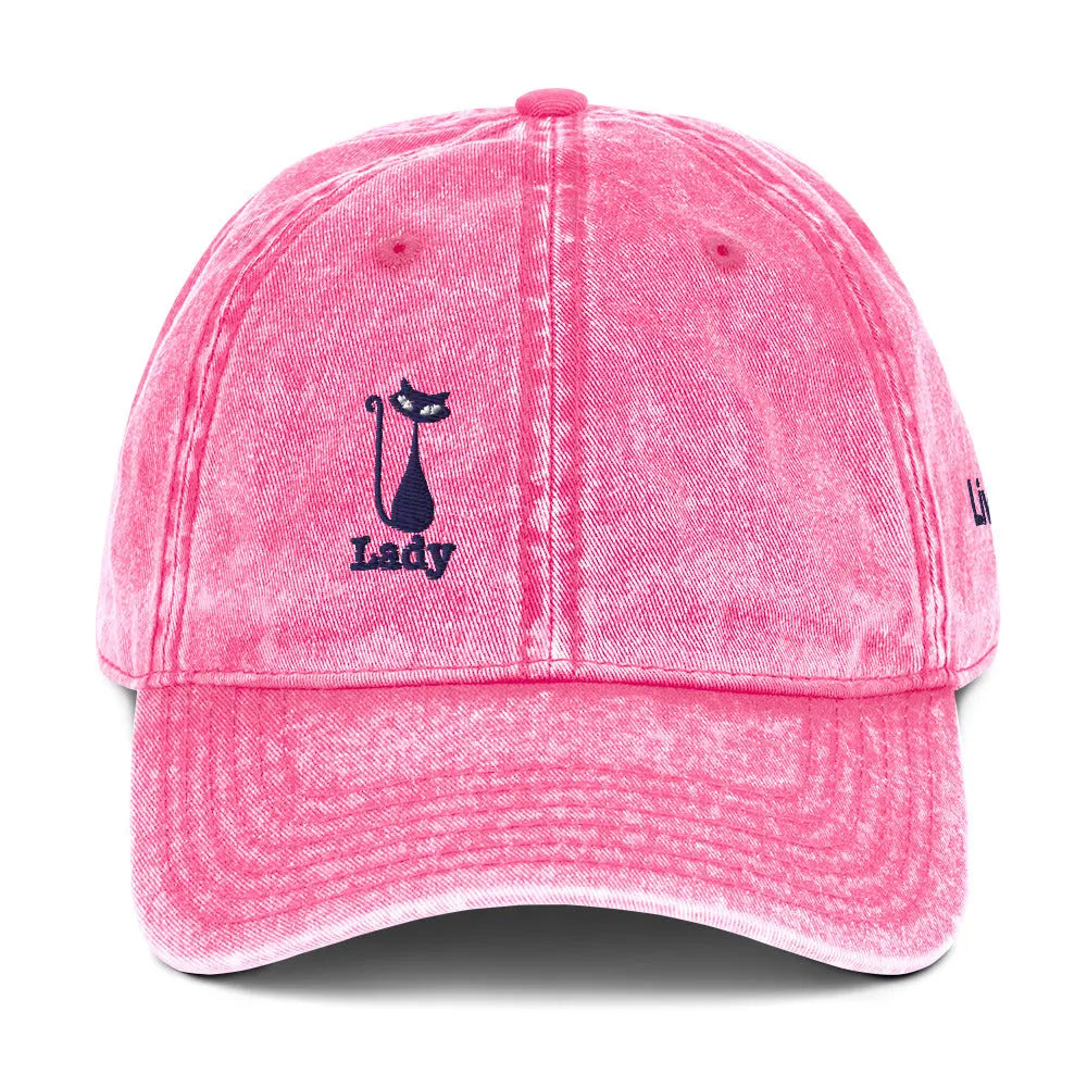 "Cat Lady" - "Live Love Vote"  Baseball Cap - Pfresh