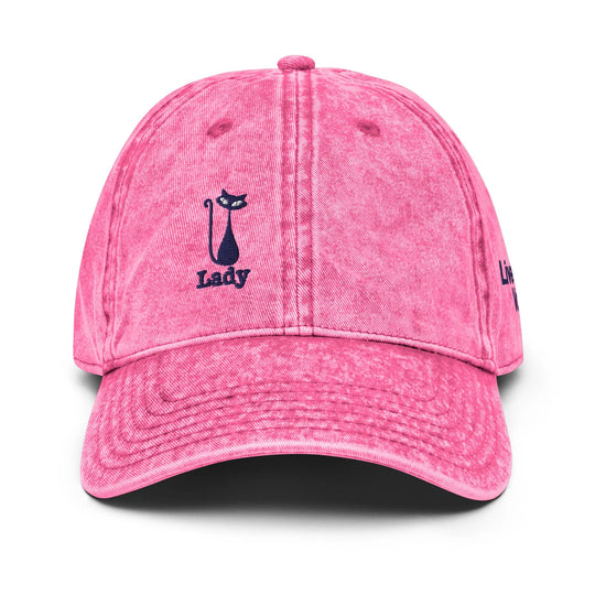 "Cat Lady" - "Live Love Vote"  Baseball Cap - Pfresh